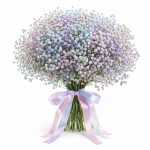 Букеты с гипсофилами