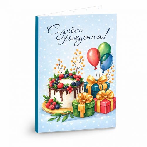 Открытка «С днём рождения 6»