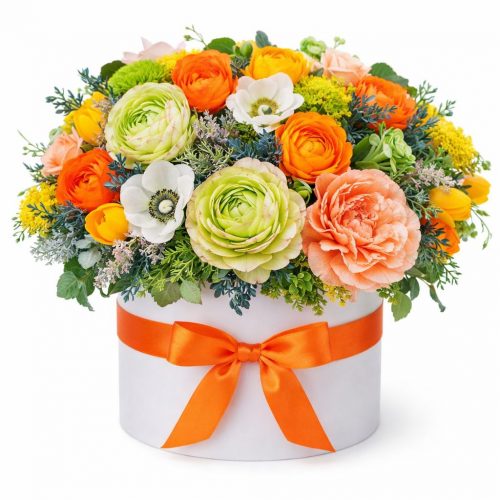 Цветочная композиция «Яркий восторг»