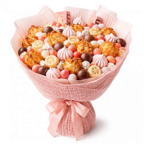 Зефирный букет «Пурпурные суфле»