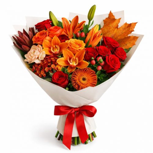Букет «Огненный закат»
