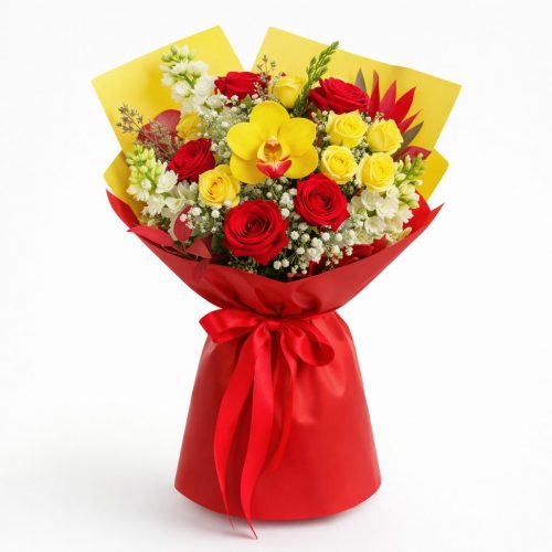 Букет «Солнечный вихрь»